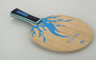 Blue Flame Table Tennis Blade profesional kelelawar tenis meja custom made