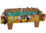 Portable Football Game Tabel Untuk Anak-Anak Warna Natural Indoor PVC Material