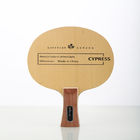 Custom ping pong bats Soft Touch Cypress Blade 6.0 ± 0.2mm Blade Ketebalan
