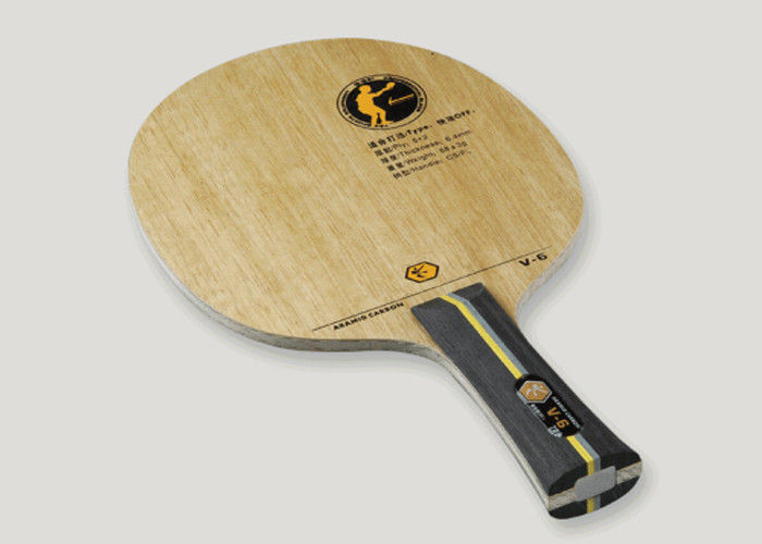 High Performance Blade Tenis Meja V - 6 7 Kayu Lapis Kustom Ping Pong Bats