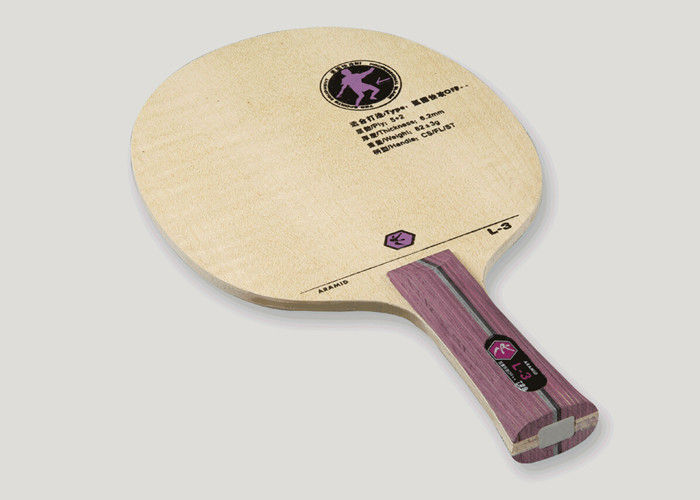 6.2mm Tebal Tenis Meja Blade 7 Plywood Ping Pong Blades Untuk Kompetisi