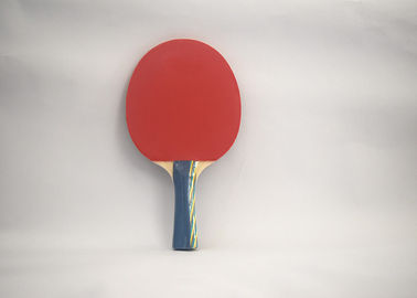 Warna Handle Tenis Meja Raket Dengan Karet Terbalik 1.5mm # 2 Orange Sponge