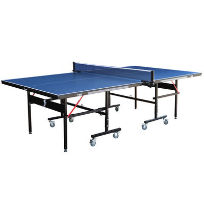 Meja Tenis Meja Fleksibel Dalam Ruangan UV Selesai Lukisan MDF Top